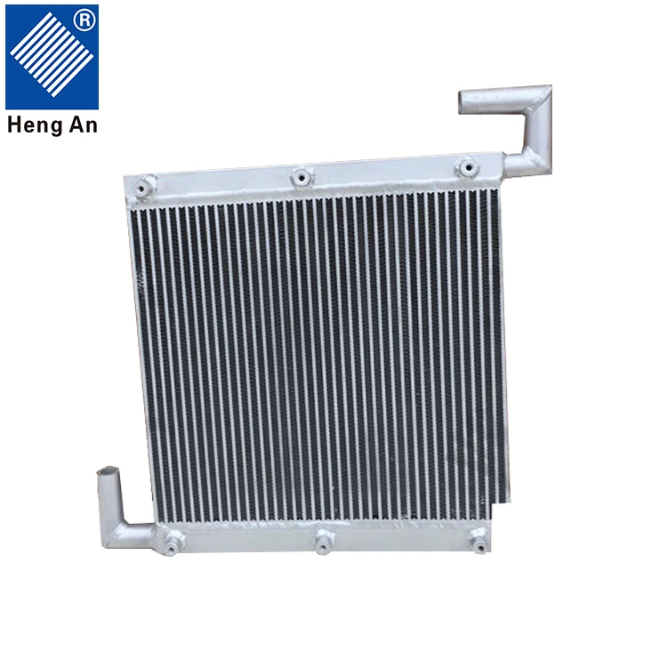 china manufacture Aluminum Core hydraulic oil cooler for jcb
