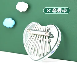 Cartoon Thumb Piano Kalimba Girl Birthday Gift Children Finger Piano Gift 2021 New Model
