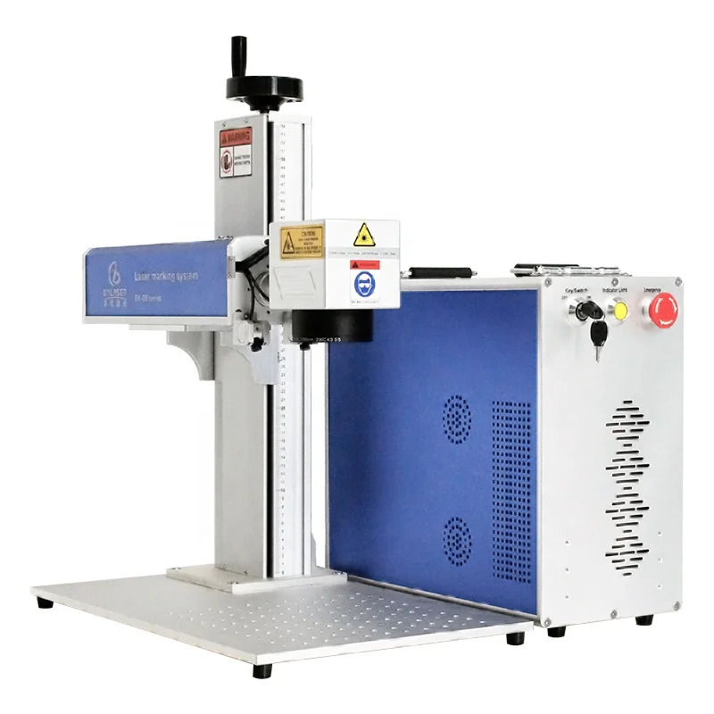 Best price Split portable fiber laser marking machine 60w 100W JPT MOPA for deep engraving cutting on all metals color marking