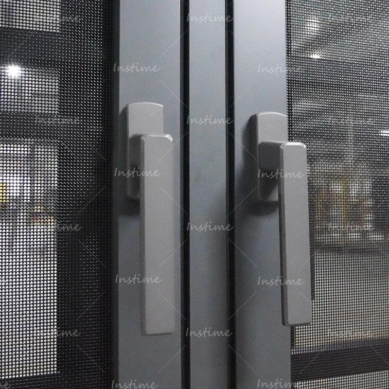 Instime Factory Custom Cheap Factory Manufacturer Window Fixed With Anodized Aluminum Frames Low-E Glass For Home