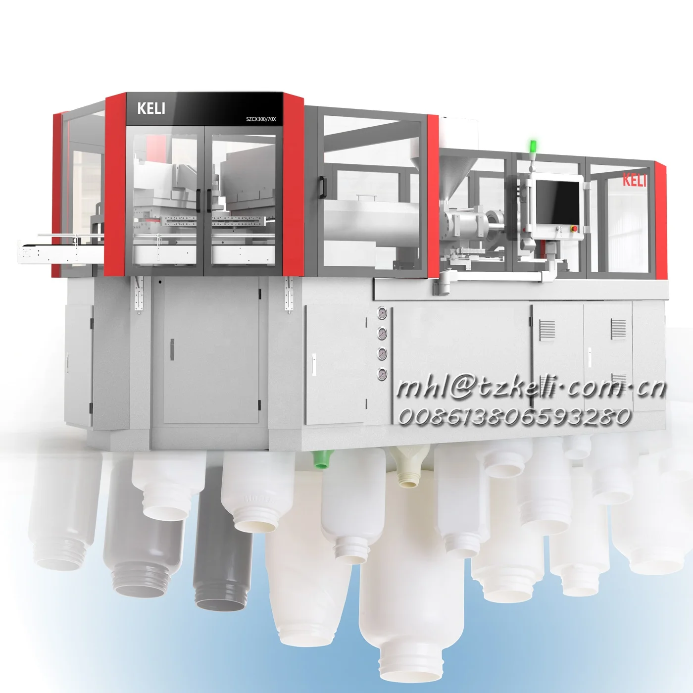 Cosmetic Bottle Making Blowing Machine Small PP PET PETG HDPE Plastic Fully Automatic Low Prices Stretch Extrusion Injection 250