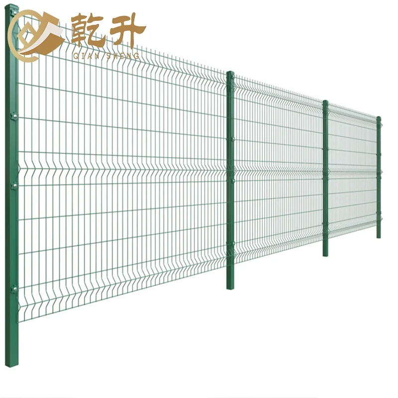 Wholesale 5 Foot Height 3X3 4X4 Hole Size Galvanized Welded Wire Mesh Fence Panel
