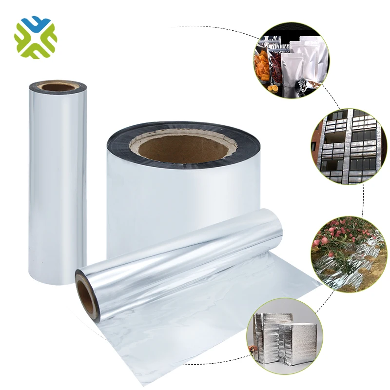 Aluminum Foil & Polyester Laminated Alu+PET AL+PE MPET +PE for Insulation Purpose