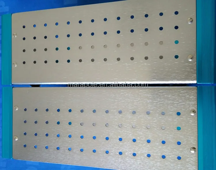 Блокировка больших фрагментов коробка для ортопедических имплантов хирургические инструменты