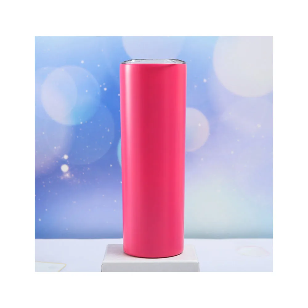 Wholesale Bulk Stainless Steel Double Wall 10Oz 12Oz 15Oz 20Oz 30Oz Wine Coffee Mug Sublimation Skinny Tumbler Cups With Straw