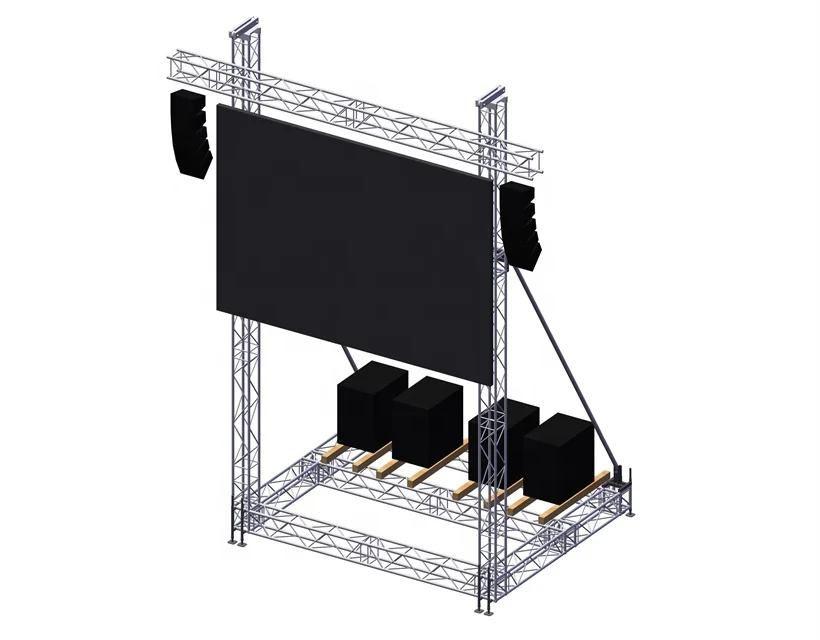 High Quality Aluminum Stage Truss Led display truss Led screen truss