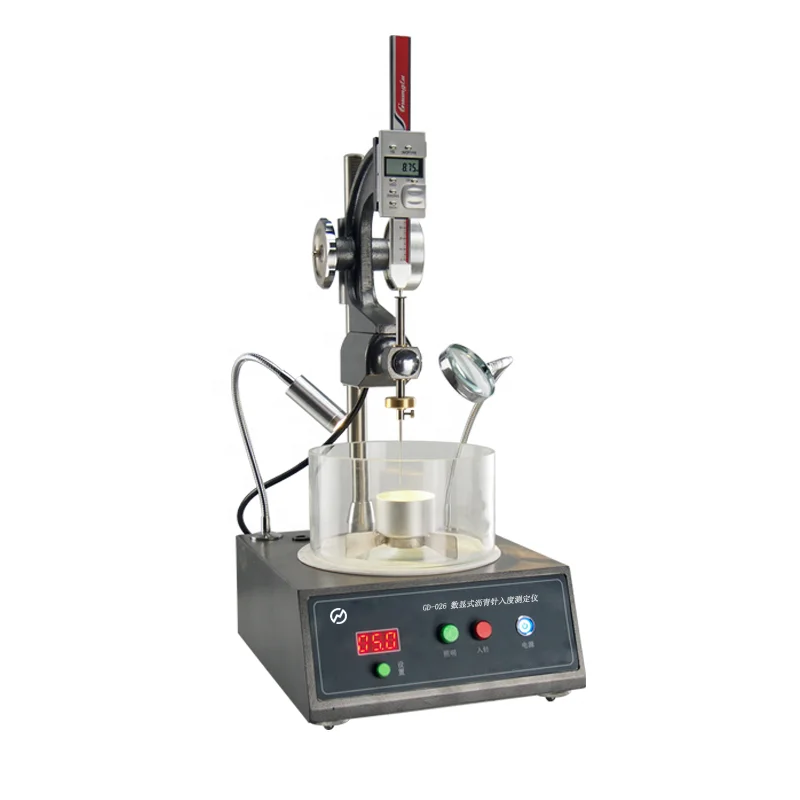 Digital Display Asphalt Penetration Tester Bitumen Penetrometer for Laboratory