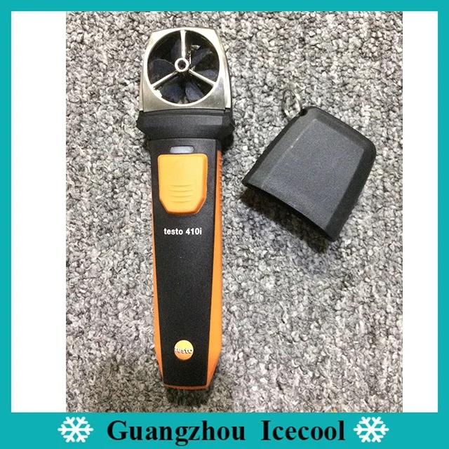 Умный зонд Testo 410i анемометр с лопастями прибор для измерения скорости ветра воздуховыпускных отверстий и вентиляционных