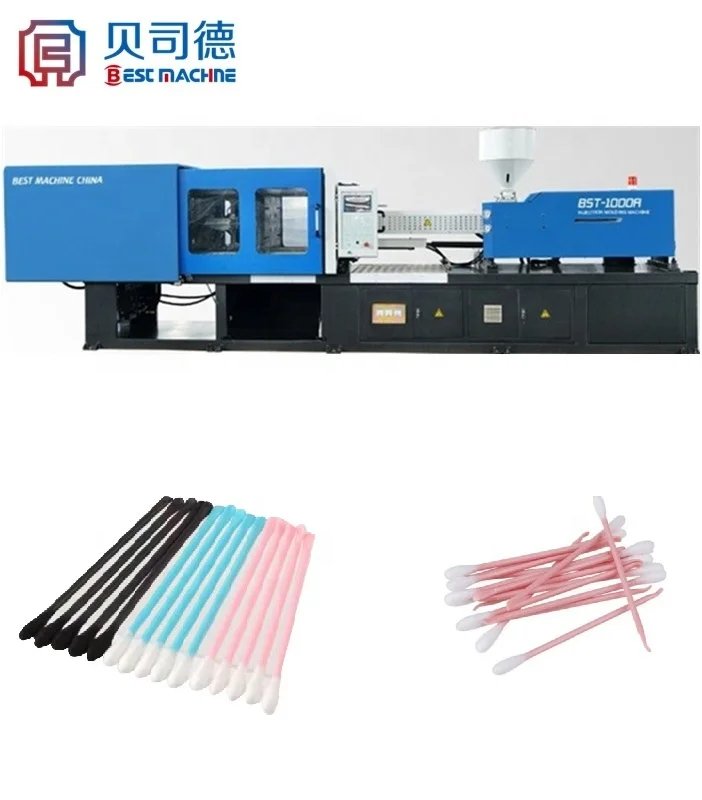 Plastic Cotton Swab Ear Spoon Injection Molding Machine Making Machine