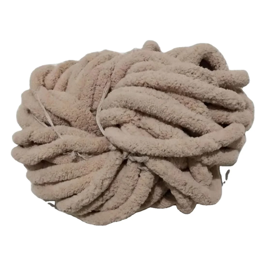 DIY Hand Made Knitting Wool Chenilla Yarn Cheap Chenille Chunky Yarn For Crochet Knitting And Crafting