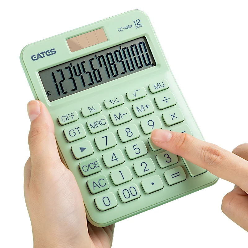 
Wholesale Custom Solar Calculator Desktop Calculator with Fashion Design for Business 