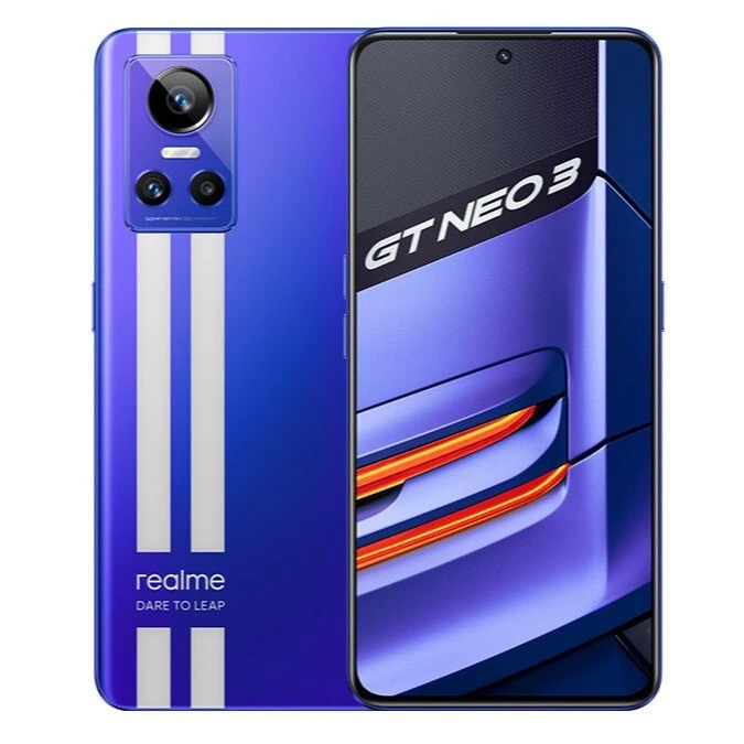 Оригинальный Realme GT Neo 3 150W 5G смартфон 6 7