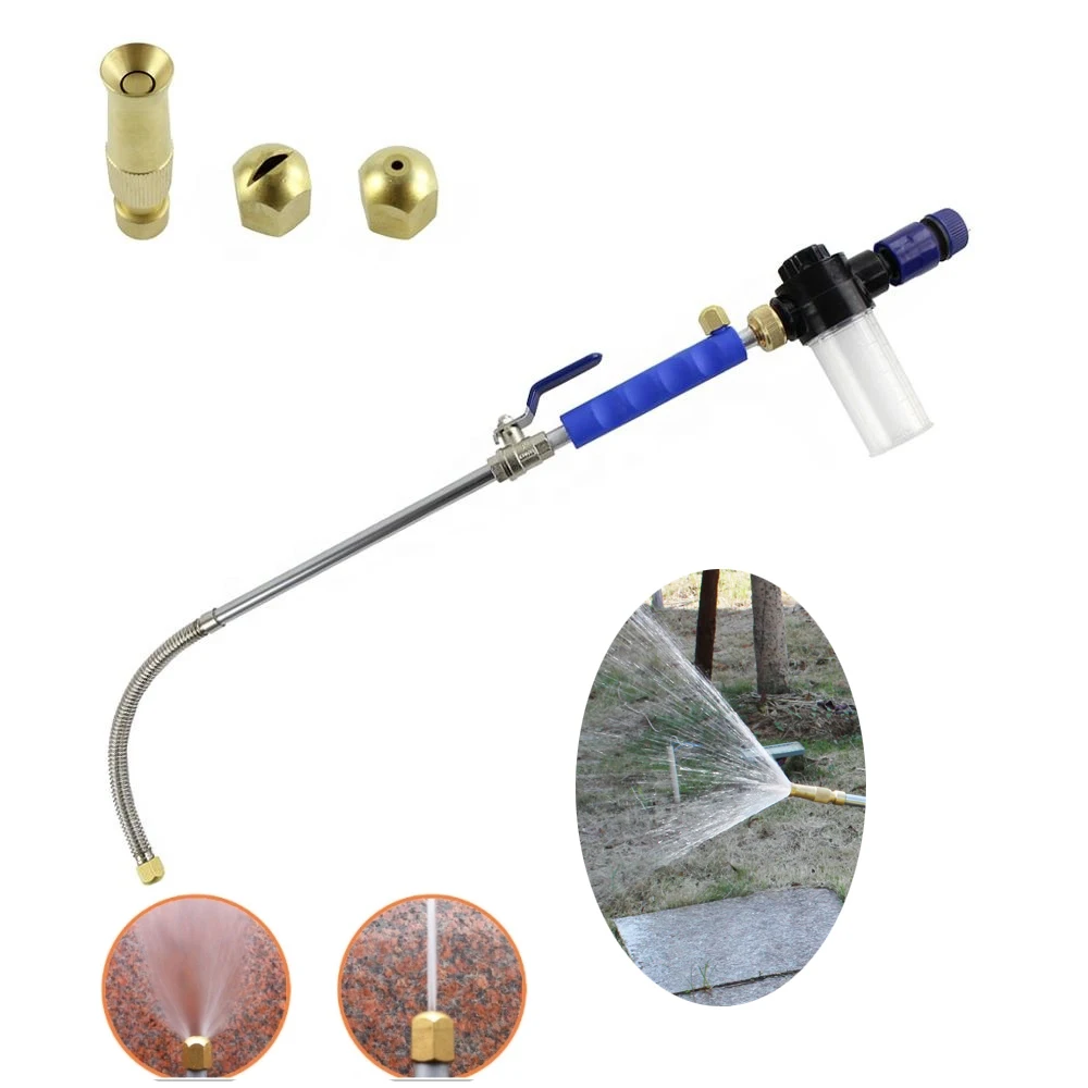 household foam high pressure water jet spray