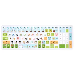 Carton Animal Design Keyboard Cover for Dell inspiron 15 5547 15C 3000 5000 15mr 15CR 3543 15M Ins15CR-1518L15CD 15MD 15MR
