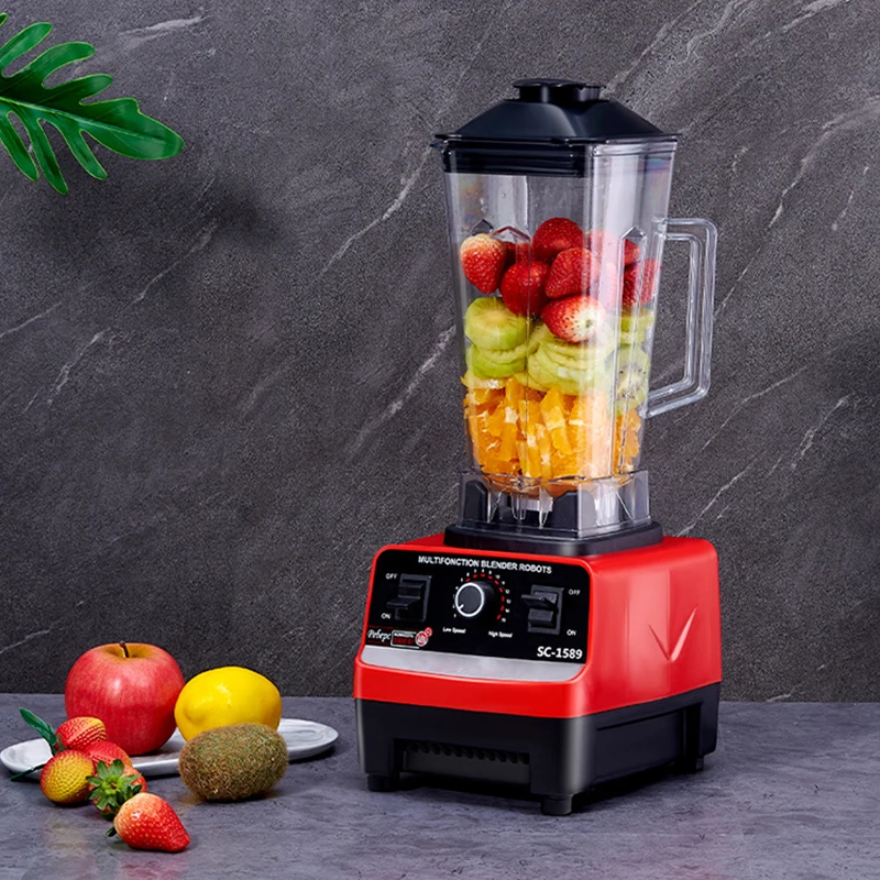 Heavy Duty Commercial Pharmaceutical Juicer Mixer Cooking Blender Plastic Food Processor