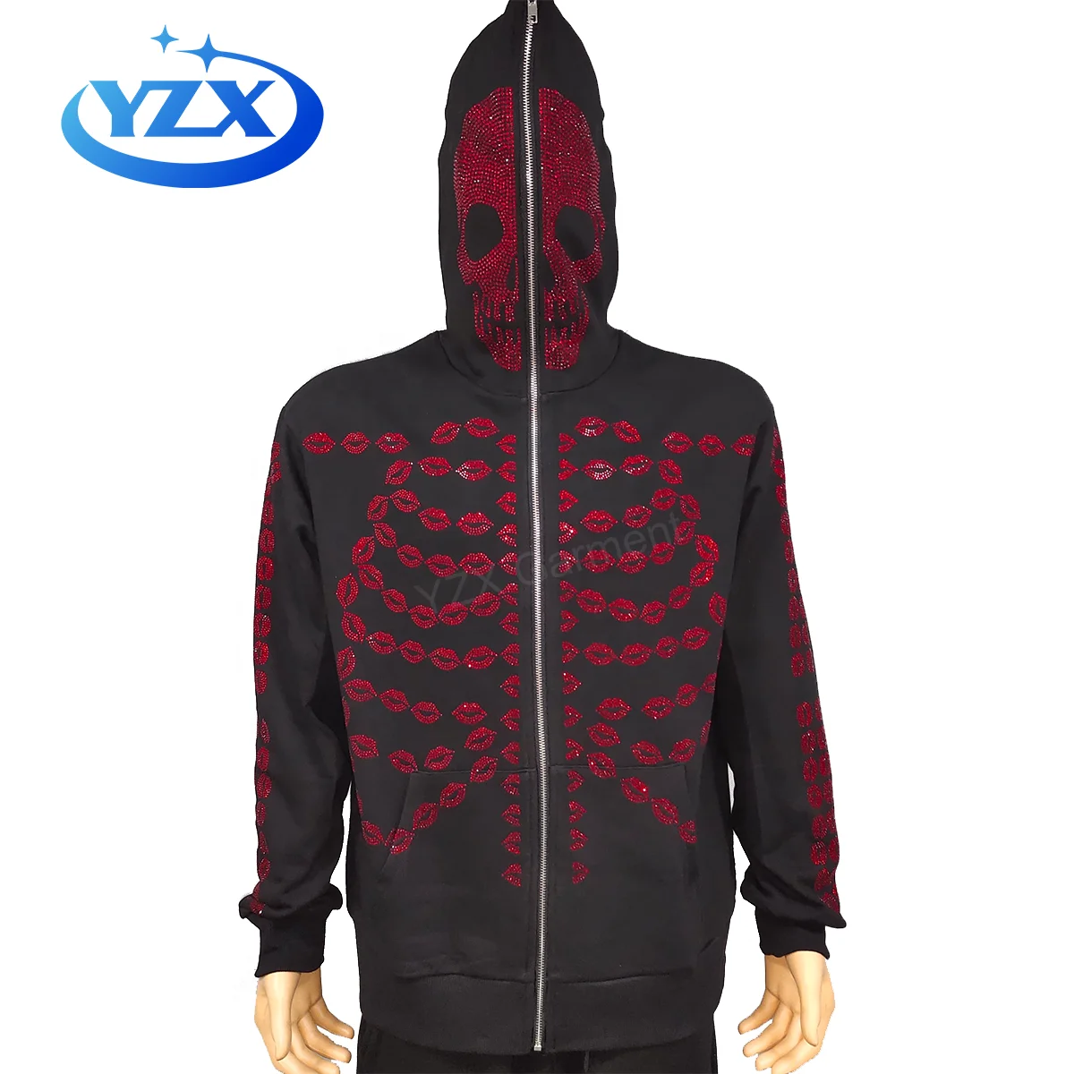 custom sparkle bling rhinestone hoodie iron on patterns rhinestone iron on transfers full zip hoodie
