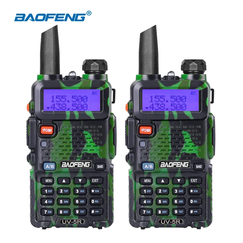 Лидер продаж Amazon портативная рация Baofeng UV5R УКВ 136-174 МГц УВЧ 400-520