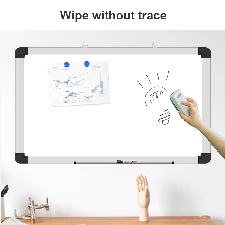 Dry marker boards magnetic message wall mounted hanging board