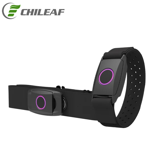 Professional Dual Mode ECG PPG Technology Heart Rate monitor Chest Strap for cardio training