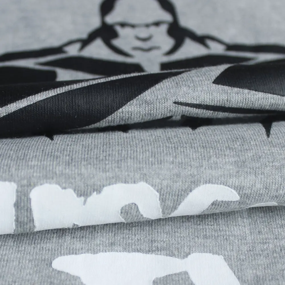 Muscle Alive Mens Bodybuilding Stringer Tank Tops Cotton Racerback Arch Hem