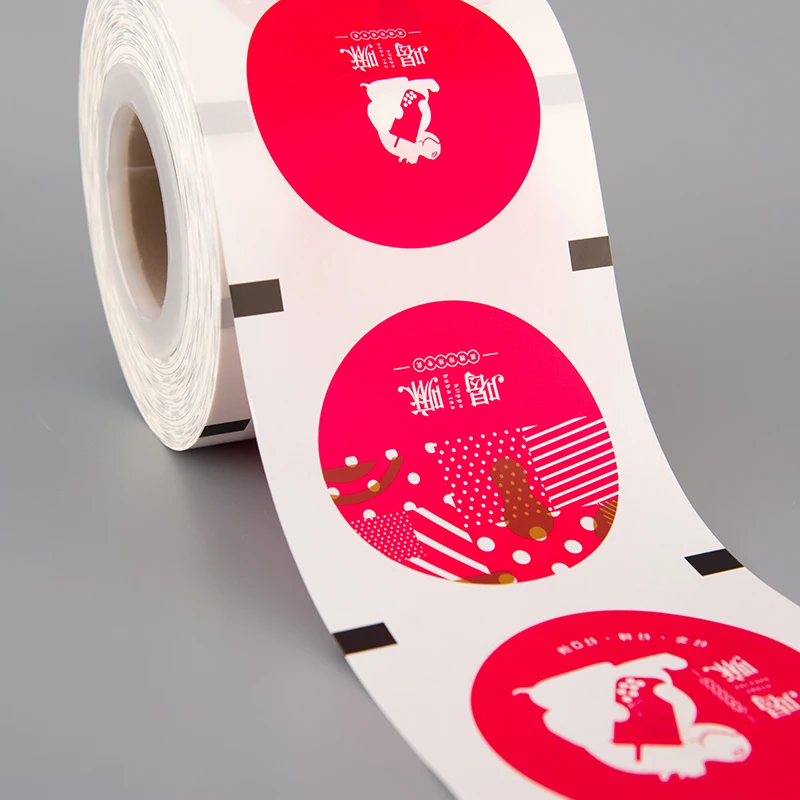 Food grade bubble tea sealing film/ plastic cup paper sealing roll film for pp/paper cup