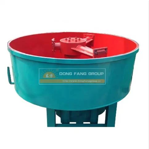 Industrial Plain Charcoal Concrete Mortar Edge Runner Wet Mill