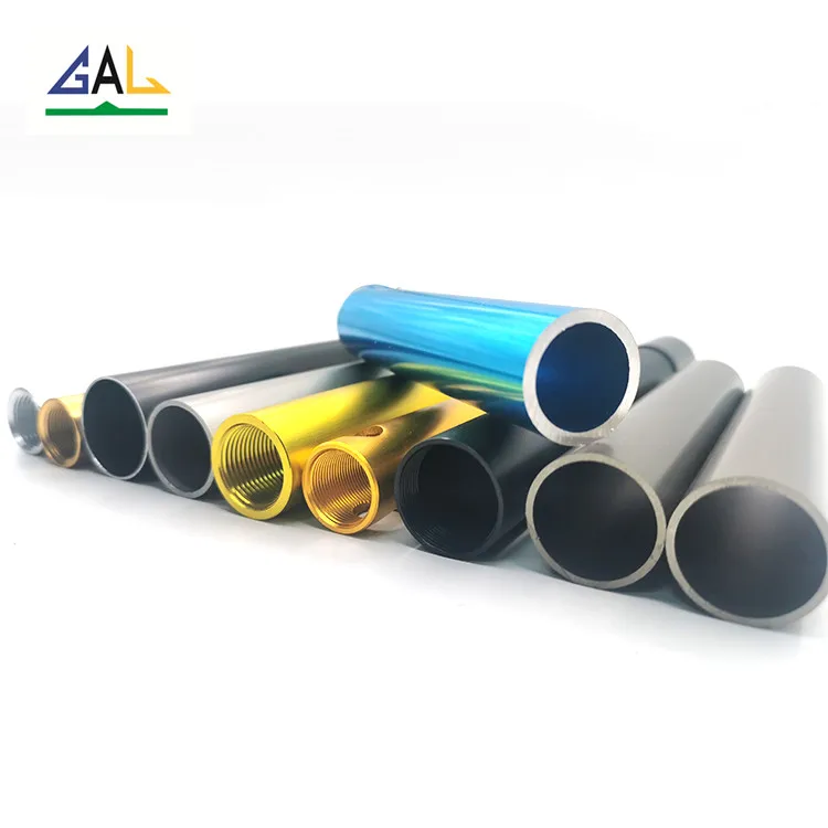 7000 Series Anodized Aluminum Connector Tube Pipe Aluminum 4mm Pipe For Industry