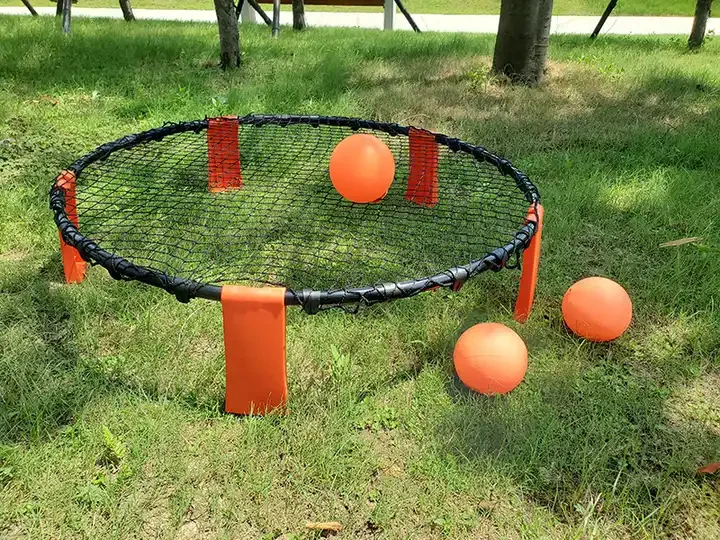 Outdoor Mini Slam Balls Game Set for Adults and Family Including 1 Target,3 PVC balls ,Carry case ,1 Hand Pump