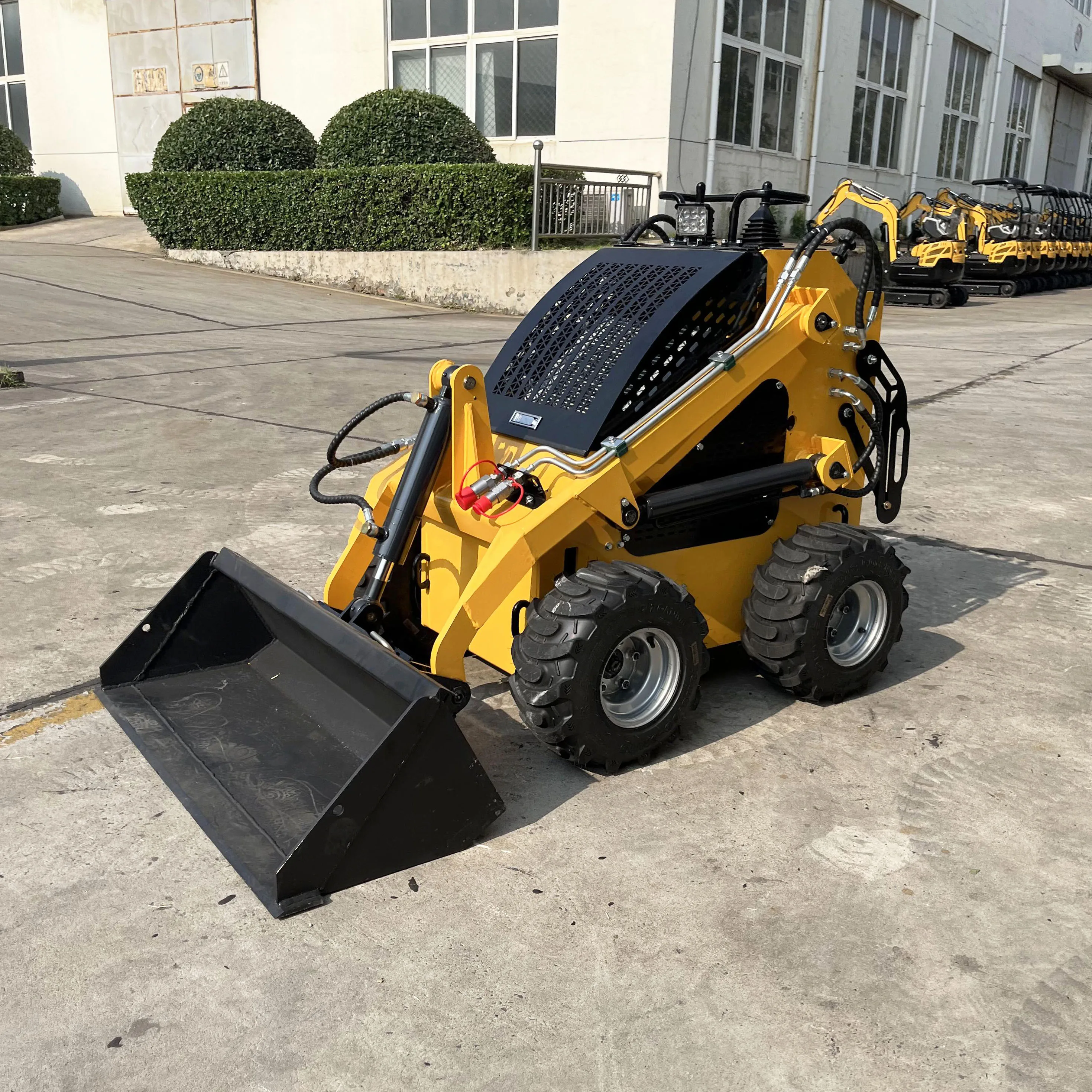 Track Mini Skid Steer Loader epa gasoline engine 23hp