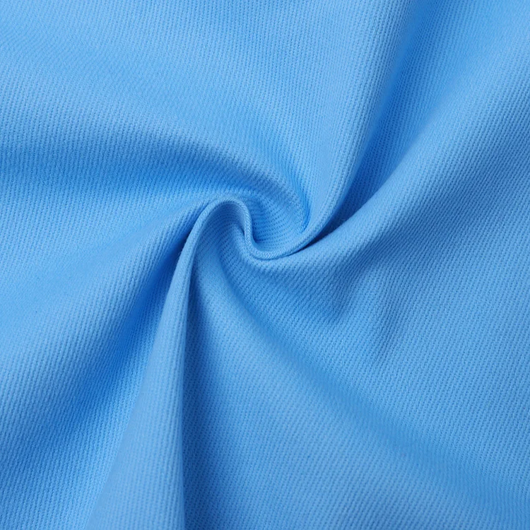 Stock Lot Fabric 97% Cotton 3% Elastane Stretch Twill Cotton Spandex Fabric For Men