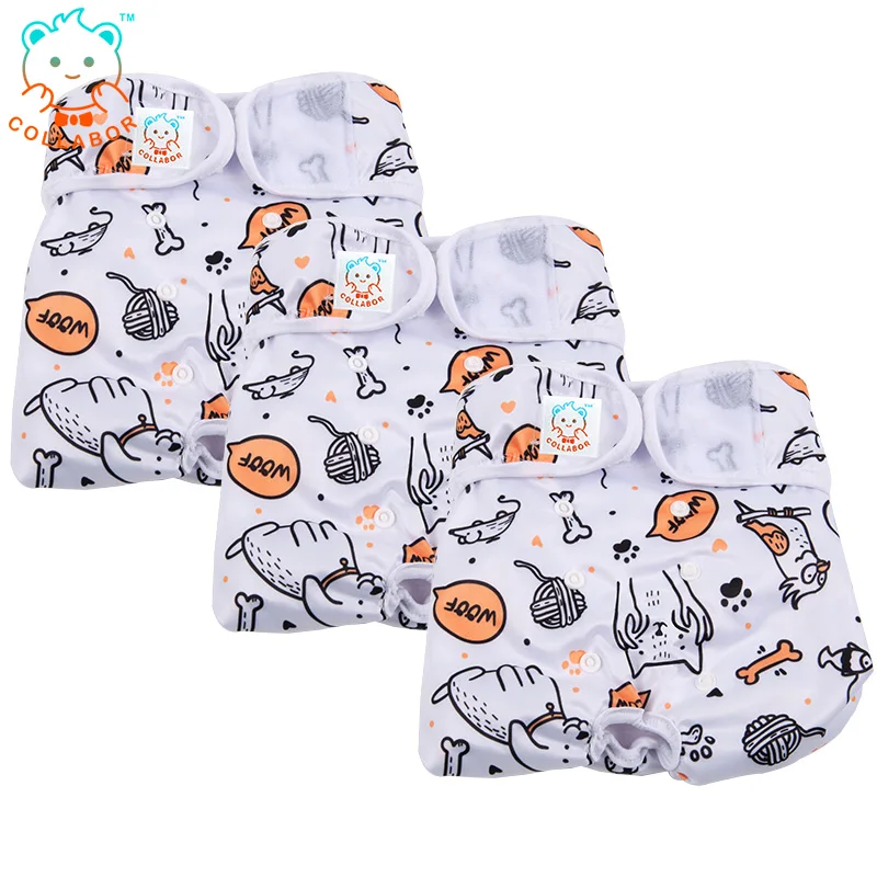 COLLABOR Staffordshire Bull Terrier Dog Diapers In Bulk Luxury Bag Dog Diaper For Small Size Female Dog Diaper Wharney