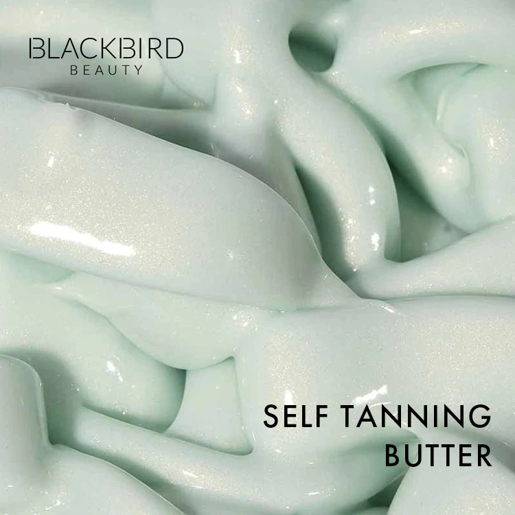 Natural Self Tanning Butter New Products Private Label Fake Tan Skin Brown Butter Wholesale Dark Self Tanning Body Butter