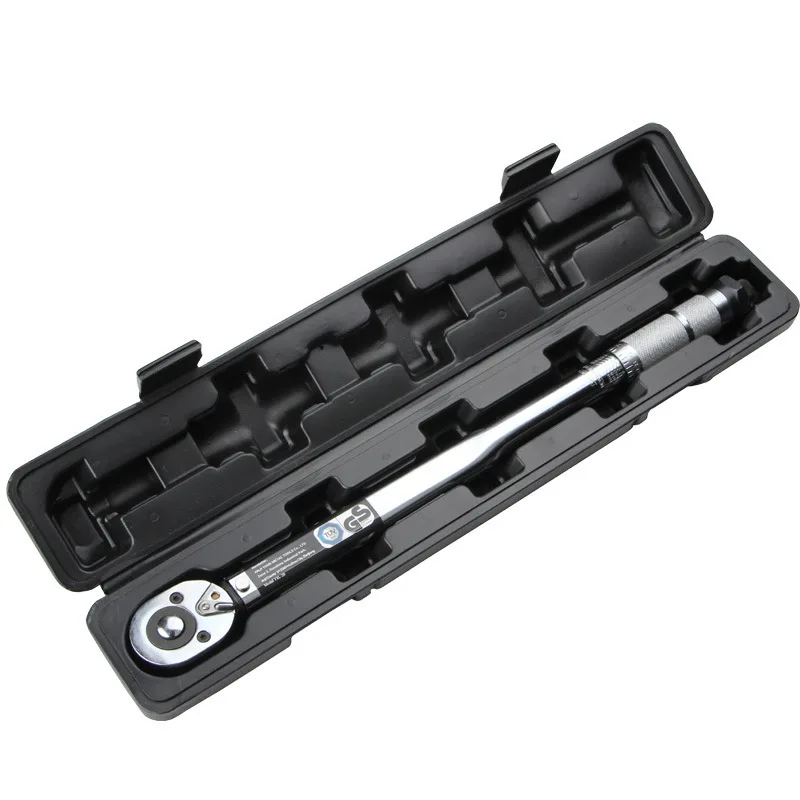 Hot Sale 1/2' Drive Head 28-210N.m High Precision Click Torque Wrench Car Repair Spanner