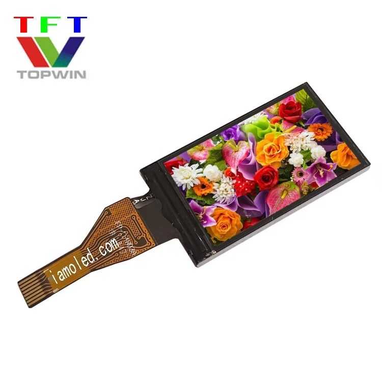 Topwin 1.14' 1.14inch 1.14 inch 135x240 pixels multi-color LH114TIF03 connector type TFT-LCD display  4-wire SPI Interface