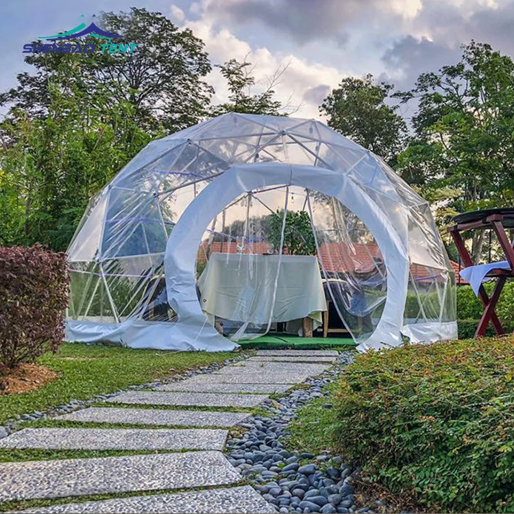 Greenhouse ball game round dome tent show performance wedding  huge tent for sale