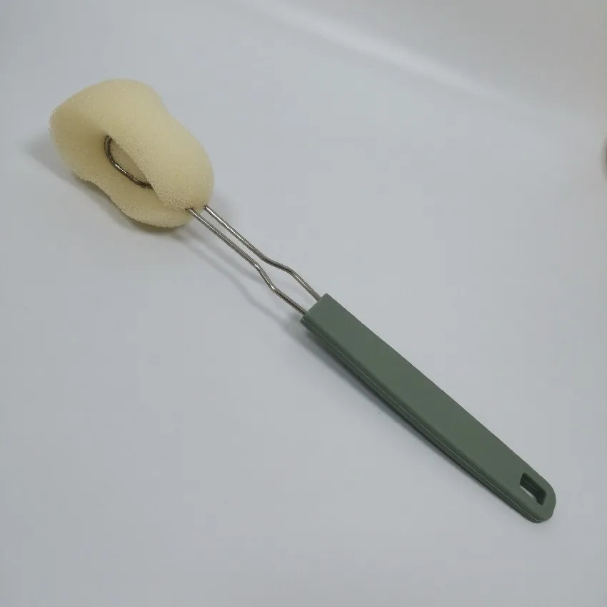 Baby Bottle and Cup Sponge Washing Cleaning Brush with replaceable head