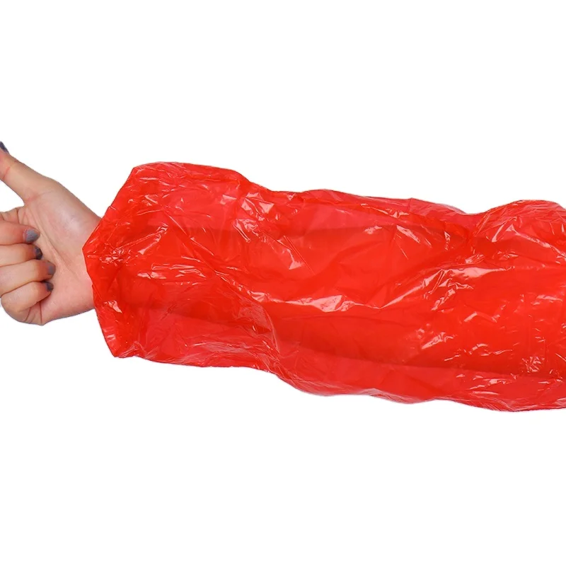 Waterproof handmade Arm Cover made by machine Disposable PE Sleeve Covers