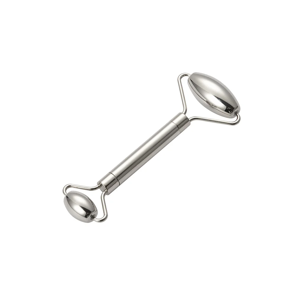 Anti Aging Face Roller Stainless Steel Polished Mini Facial Massage Roller