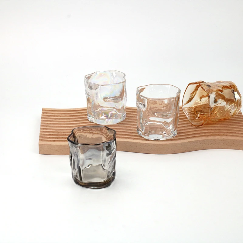 Оптовая продажа под заказ разноцветные новейшие стеклянные подсвечники фонари банки для свечей