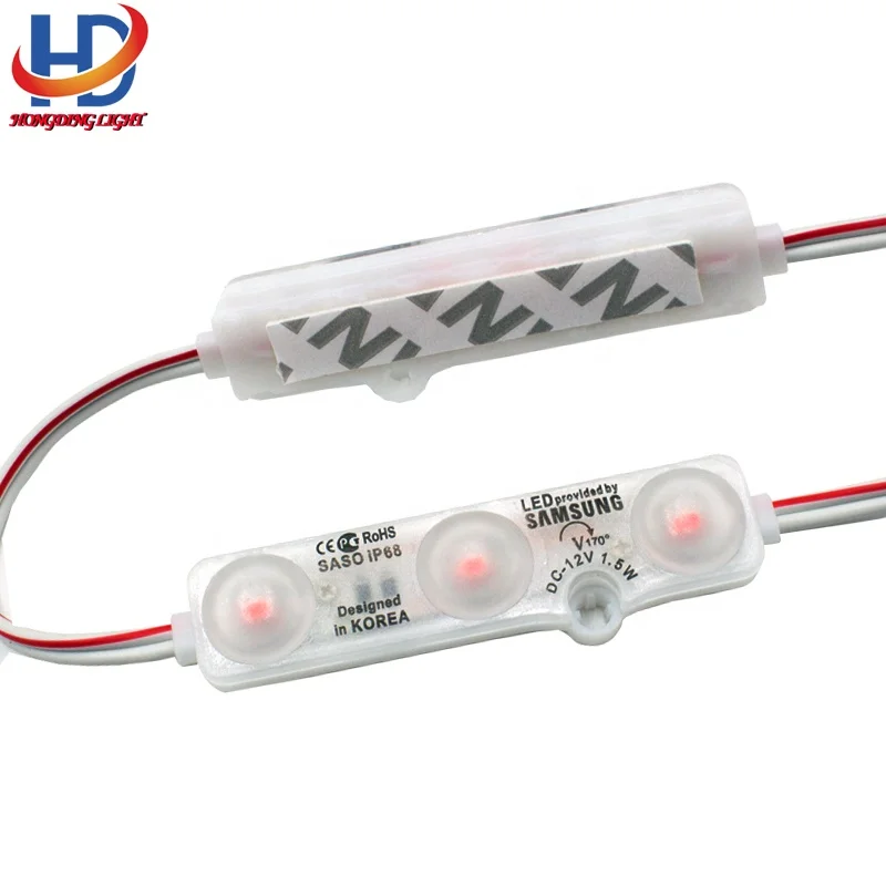 DC12V SMD 5730 2835 3 led 1.5W IP68 68mm*18mm Ready to Ship waterproof LED light module for advertisement sign channel letters