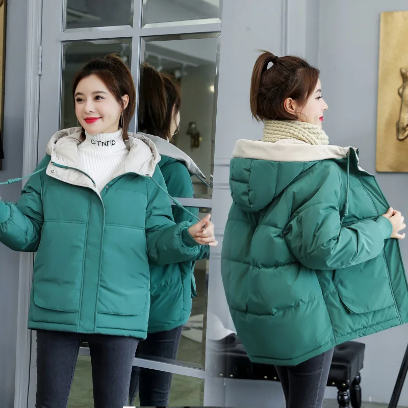 Short Winter 2025 New Korean Edition Student Bread Coat Cotton Coat