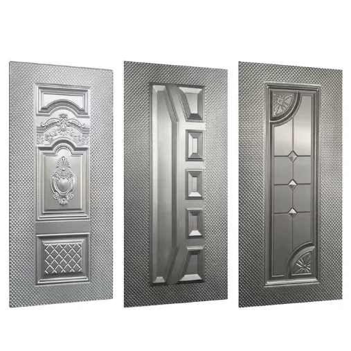 ABYAT Steel Door Skin Exterior Sheet Metal Stamping Punching Riveting Parts Electronic Hotel Door Plate