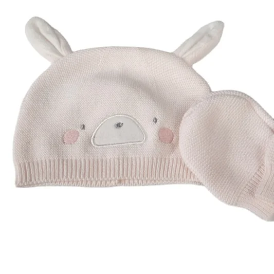 
Made in China high quality pure cotton baby hat cartoon animal style pure cotton material 
