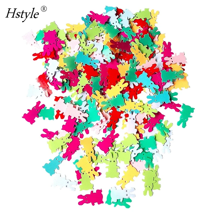 15G Easter Confetti Colorful Table Confetti Bunny Chick and Eggs Shape Confetti for Easter Party Decorations DIY Craft HS1284