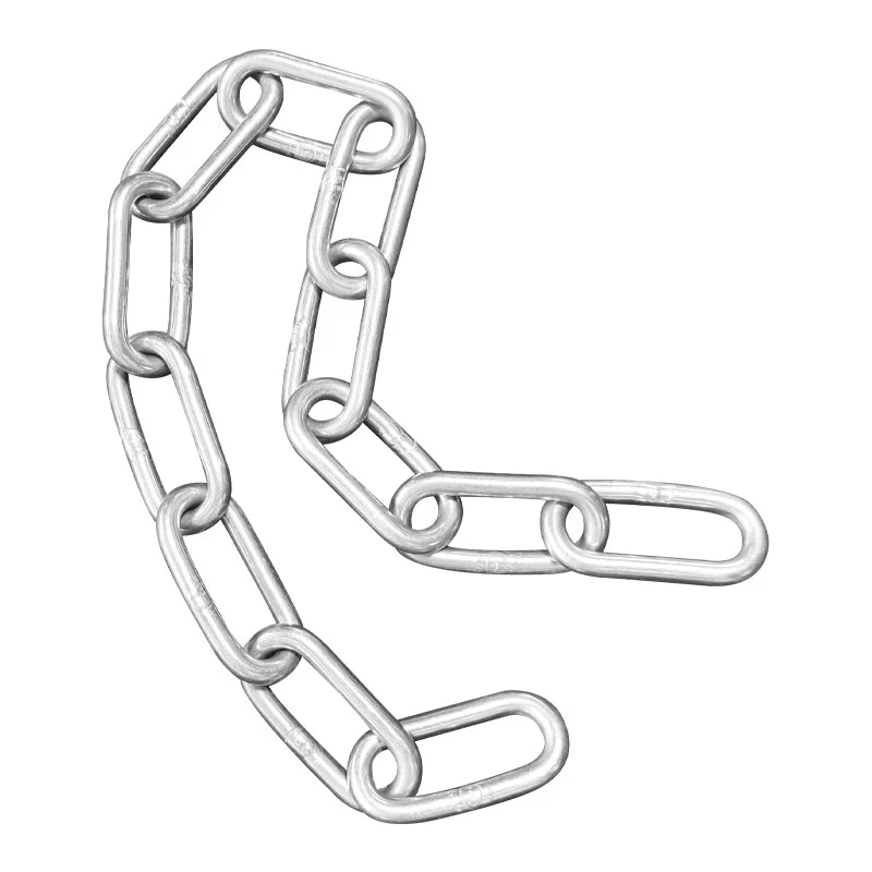 6mm Din5685A galvanized chain grade 30 short link chain