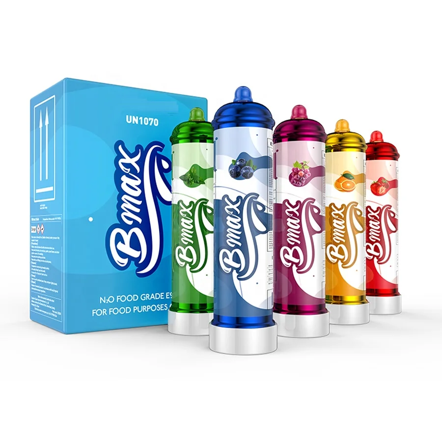 Bmax 640g Whipped Cream Chargers Gas Cylinder 6pcs/Box Cream Chargers UK Free Shipping