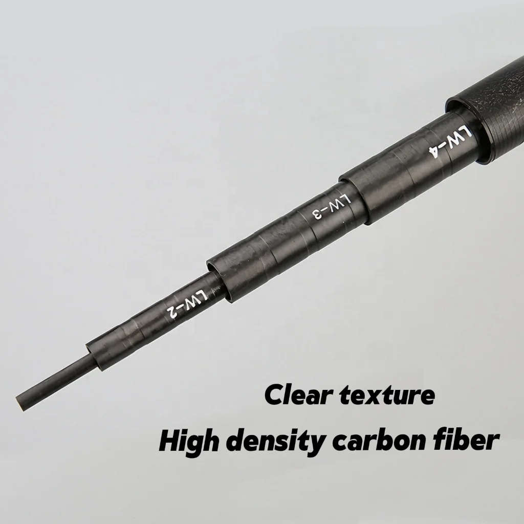 T300 Carbon Fiber Tenkara Fishing Rod 2.7m-6.3m Flexible 8:2 Ratio Stream Lake Bank Beach Pier Jetty River telescope fishing rod