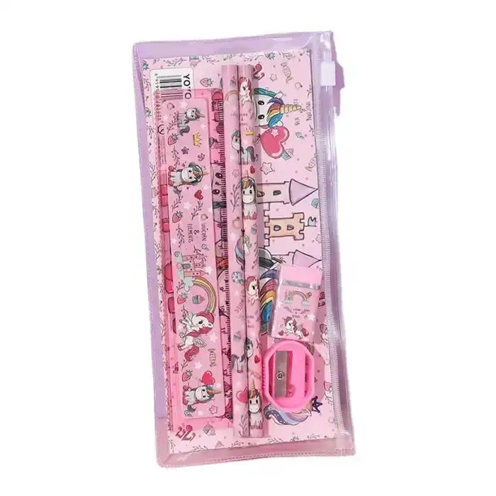 Custom Creative School Supply Office Stationery Set Juego de articulos de papeleria Ensemble de papeterie for Students Child