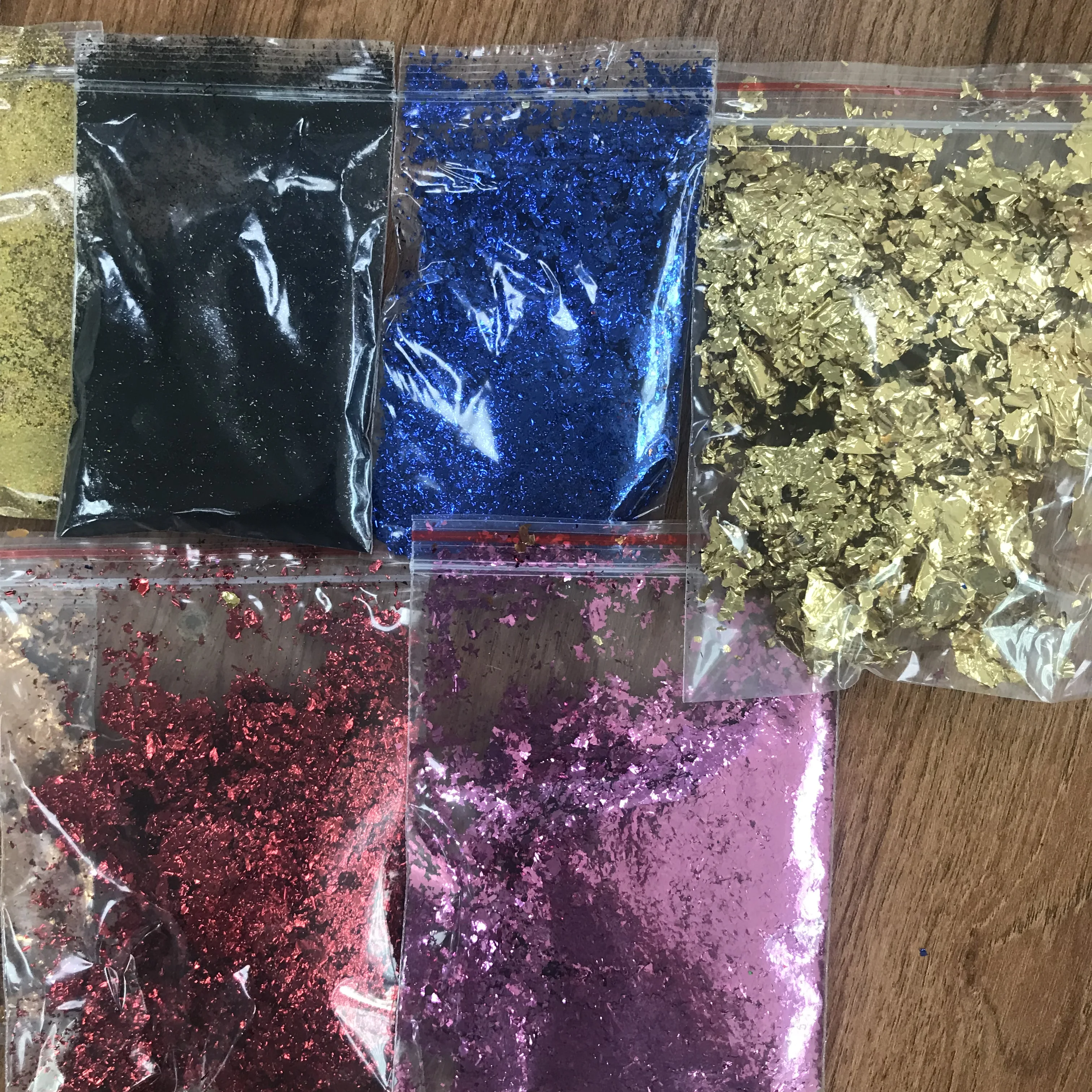 hot selling irregular gold Foil Flakes for Resin and makeup