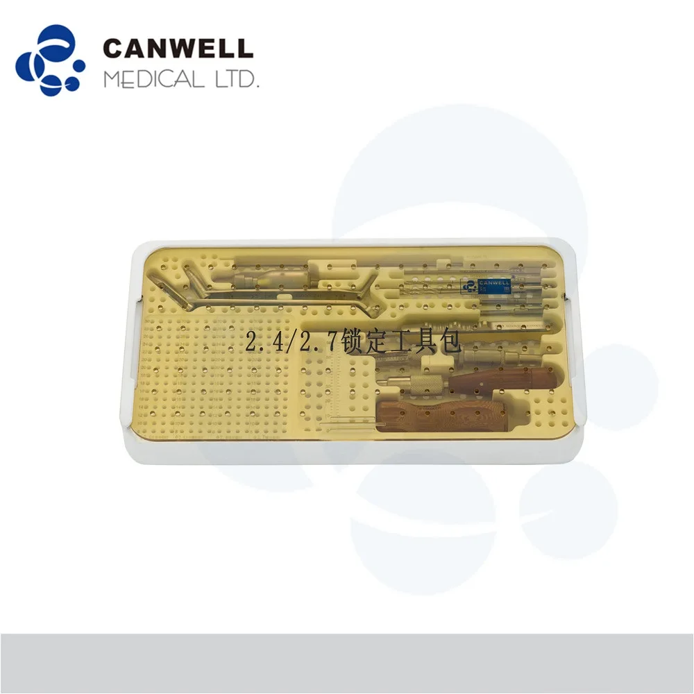 Canwell Medical  with 2.4/2.7 Locking Screw Orthopedic Surgical Instrument Set